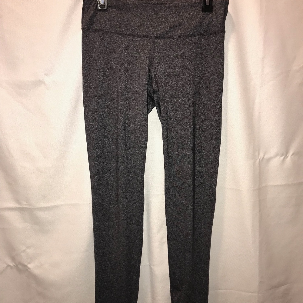 Dark grey and black active leggings